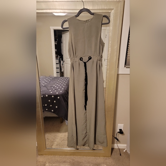 ASOS Eyelet Waist Casual Maxi Dres - Picture 6 of 9